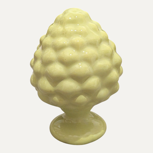 Handmade Ceramic Pumo - Pinecone Design