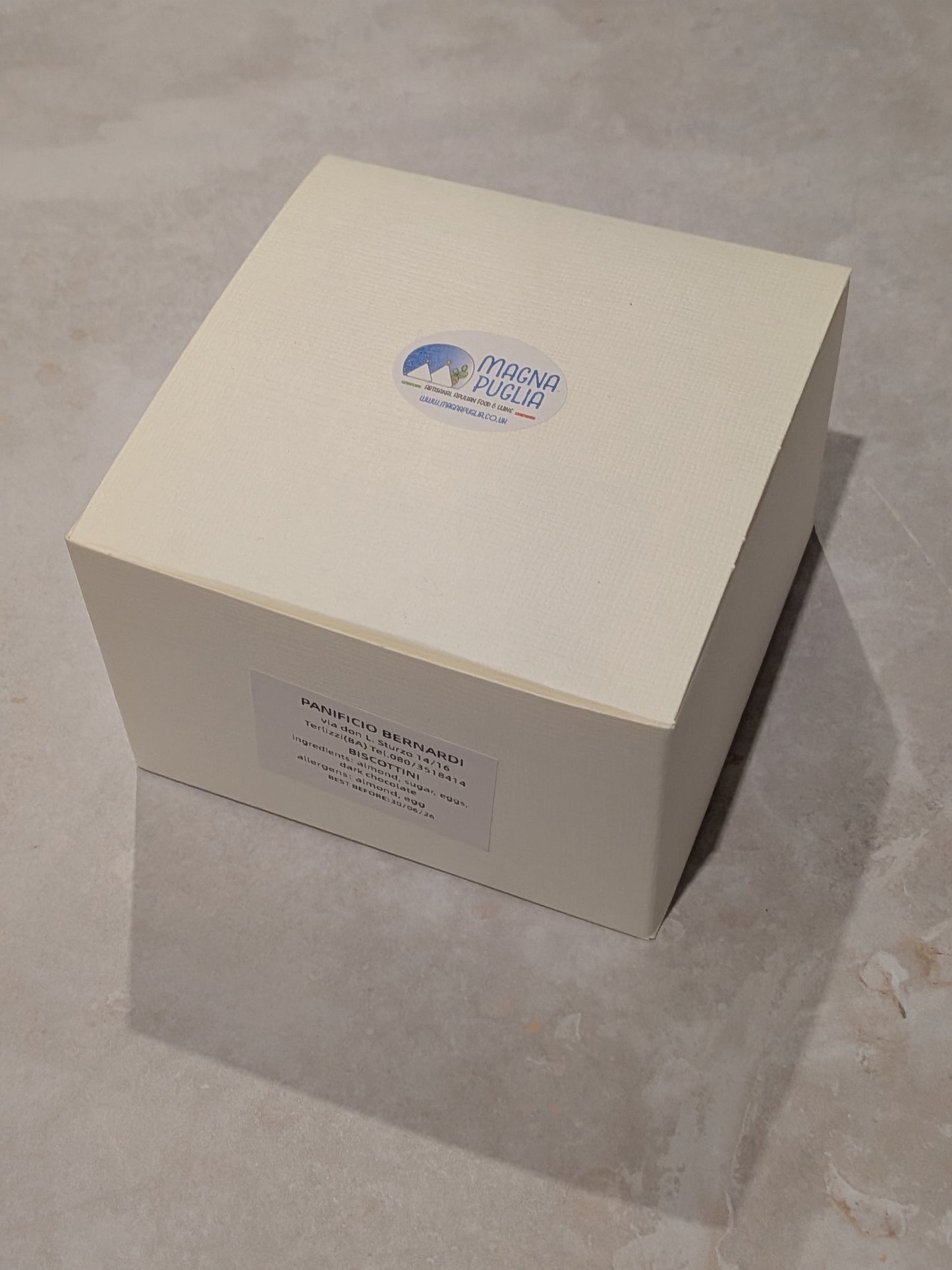 "Biscottini alle Mandorle" – Handmade Glazed Almond Biscuits 200 g