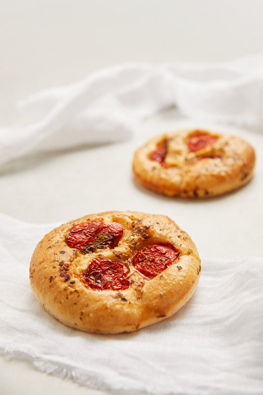Focaccina Senza Glutine - Mini Focaccia Bread, Gluten Free