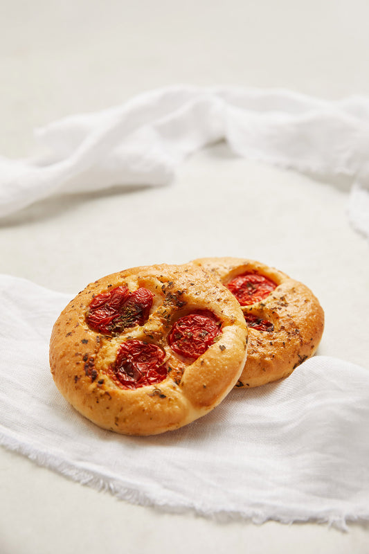 Focaccina Senza Glutine - Mini Focaccia Bread, Gluten Free