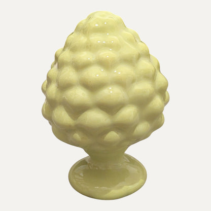 Handmade Ceramic Pumo - Pinecone Design