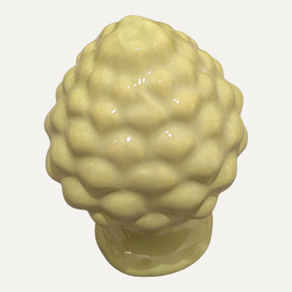 Handmade Ceramic Pumo - Pinecone Design