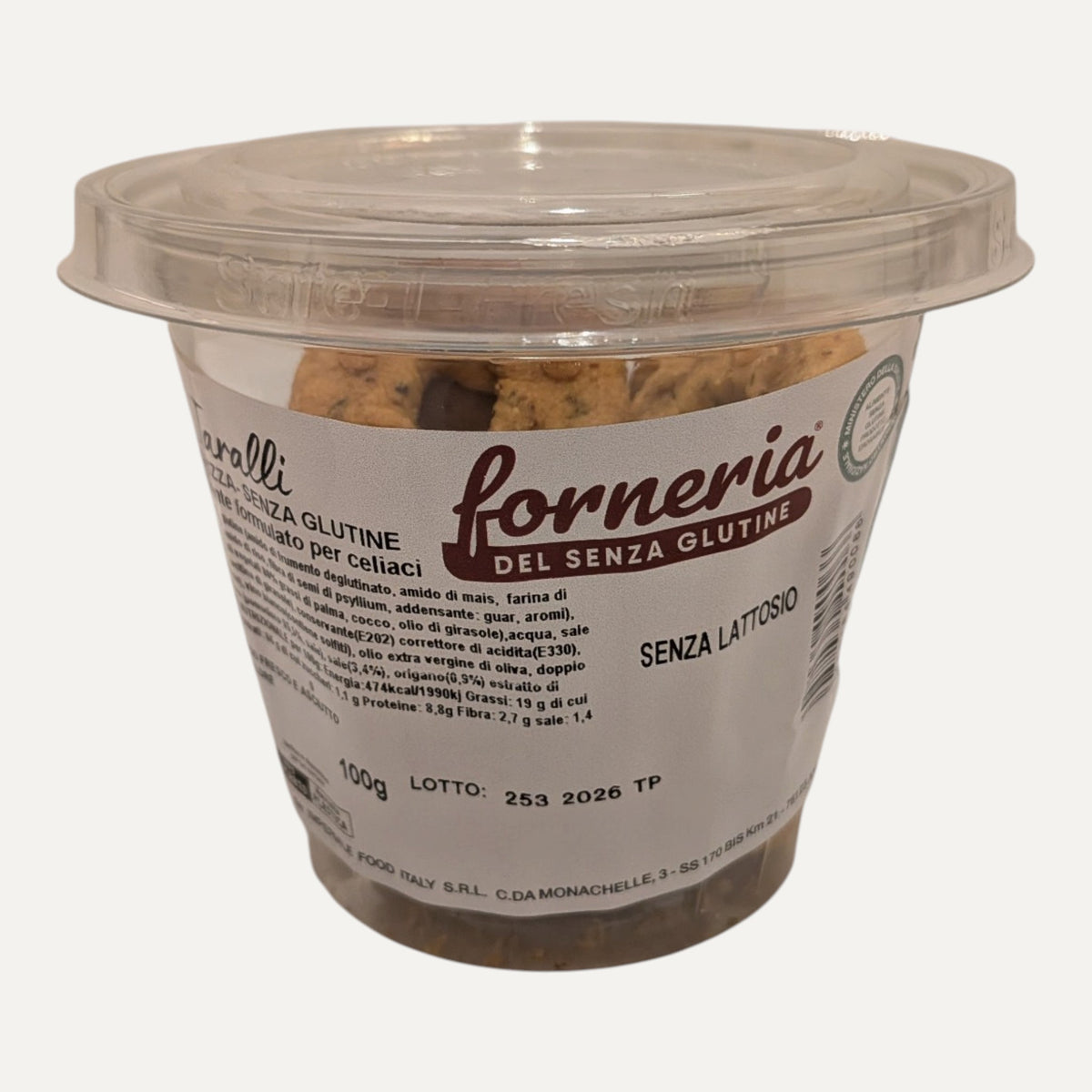 Gluten-Free Taralli - Pizza Flavour, 100 g