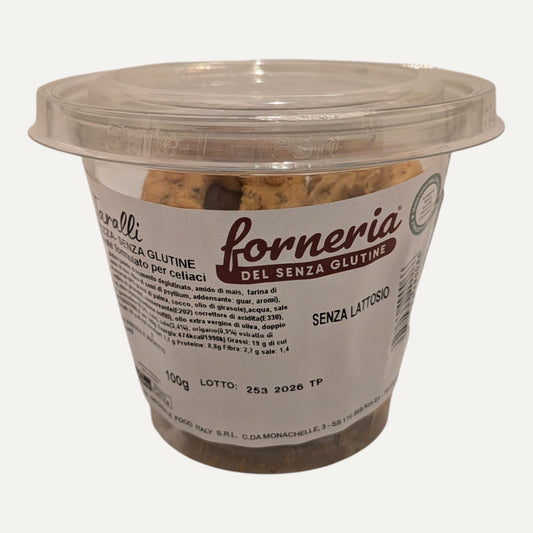 Handmade Gluten-Free Taralli - Pizza Flavour, 100 g