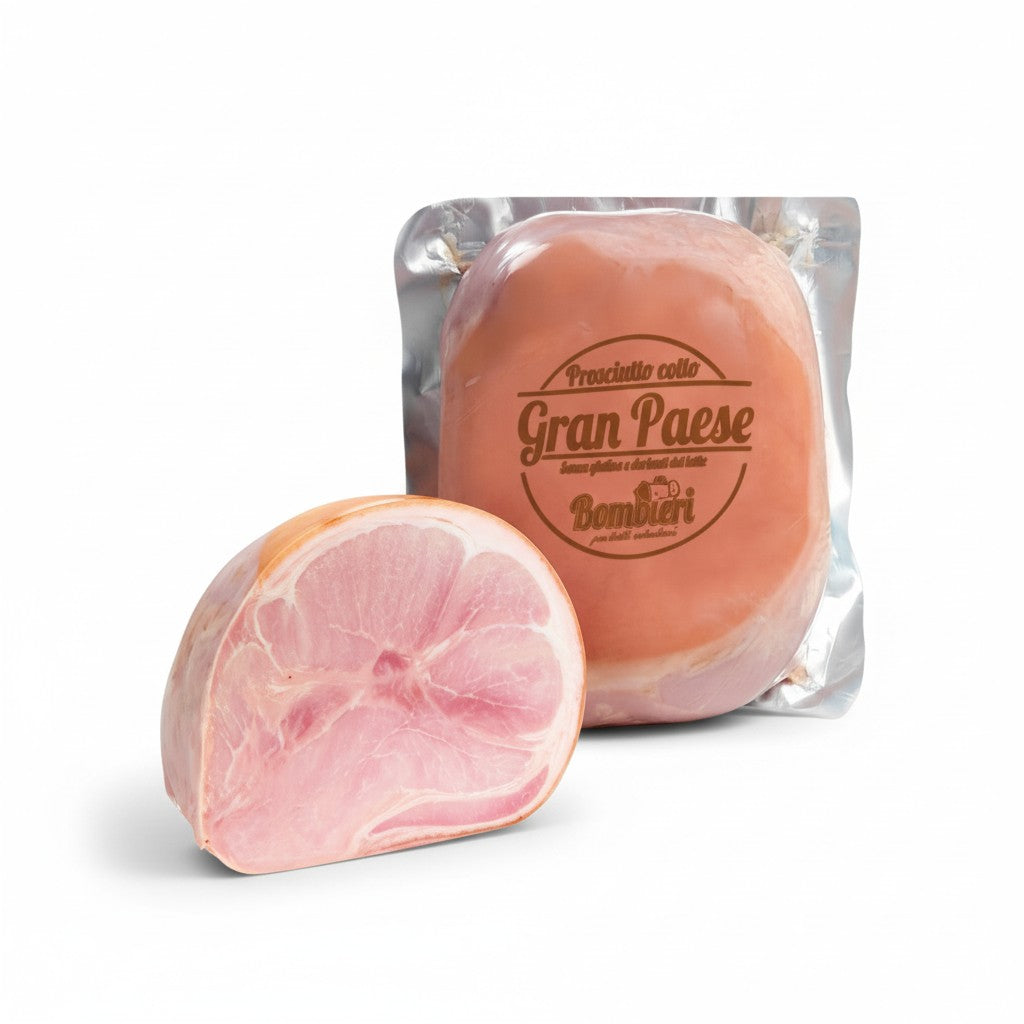 Prosciutto Cotto Gran Paese Bombieri - Italian Cooked Ham 8 kg