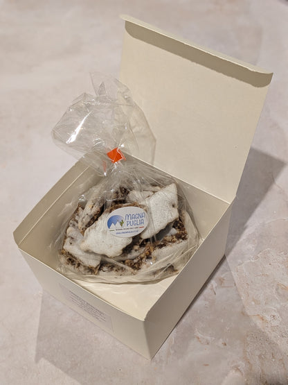 "Biscottini alle Mandorle" – Handmade Glazed Almond Biscuits 200 g