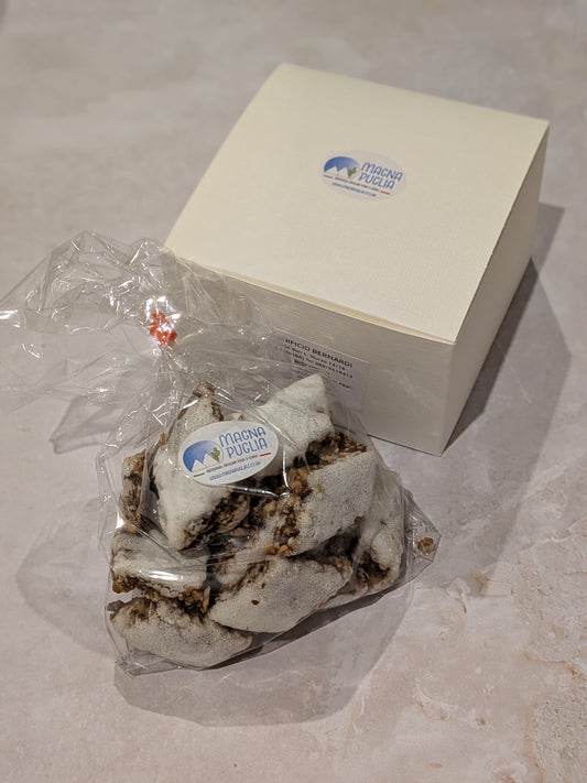 "Biscottini alle Mandorle" – Handmade Glazed Almond Biscuits 200 g