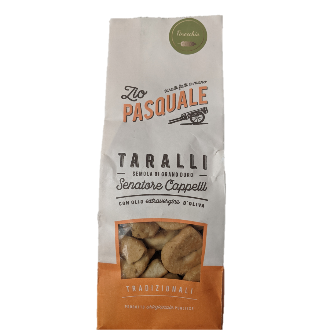 a packet of fennel seed taralli