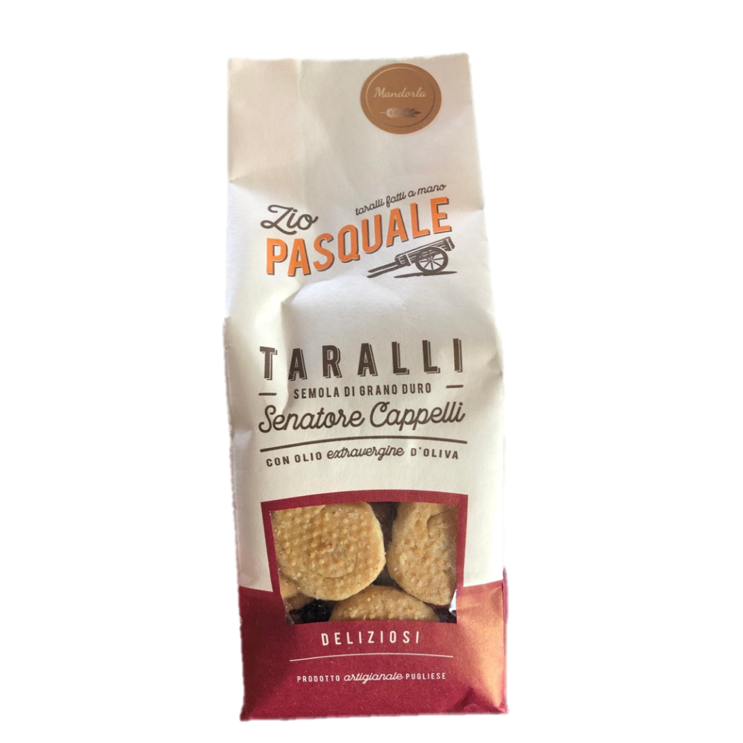 packet of taralli with almonds